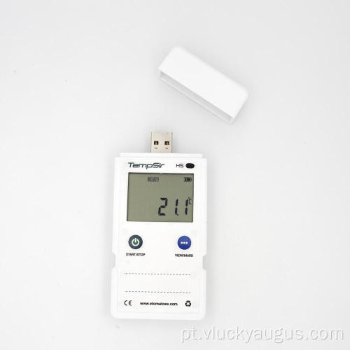Sem fio de alta qualidade de temperatura umidade USB Data Logger